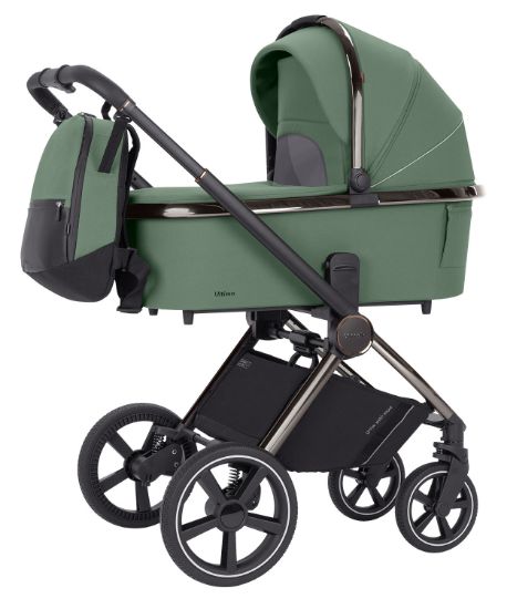 Изображение МОДУЛЬНАЯ КОЛЯСКА CARRELLO ULTIMO 6520 3 В 1  с регулировкой высоты/ хромированная рама