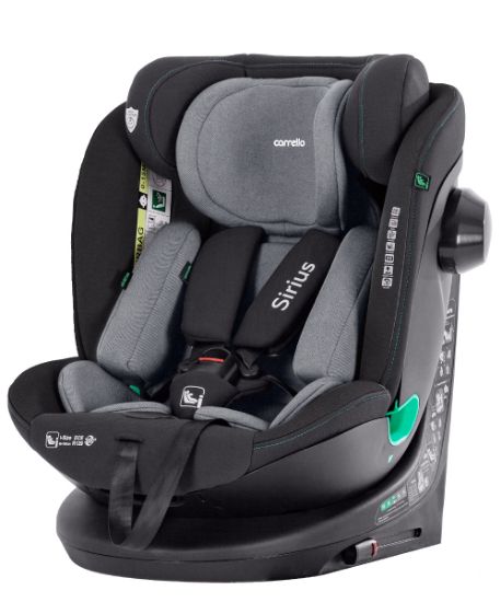 Изображение ДЕТСКОЕ АВТОКРЕСЛО CARRELLO SIRIUS ISOFIX (0-36 кг) 