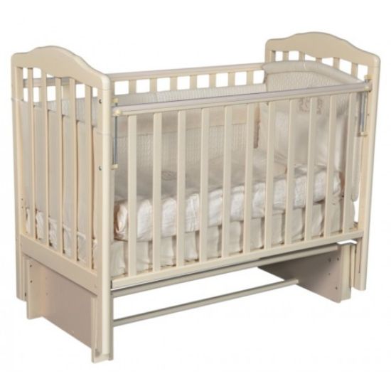 Изображение ДЕТСКАЯ КРОВАТКА КЕДРЛЕС HELEN 2 СЛОНОВАЯ КОСТЬ