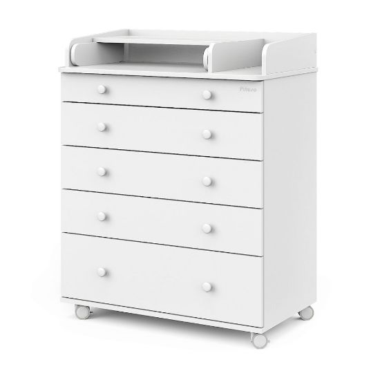 Изображение ПЕЛЕНАЛЬНЫЙ КОМОД PITUSO TORI С КОЛЕСАМИ И ОРГАНАЙЗЕРОМ