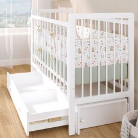 Изображение ДЕТСКАЯ КРОВАТКА С ЯЩИКОМ 02