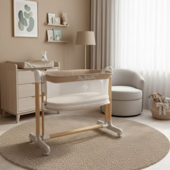 Изображение ПРИСТАВНАЯ ДЕТСКАЯ КРОВАТКА BUBAGO VIRELLE